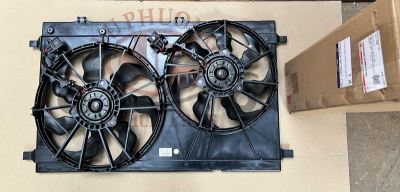 Quạt két nước Transit V362, 2.0 (cứu thương) nguyên bộ (2 quạt + lồng quạt)